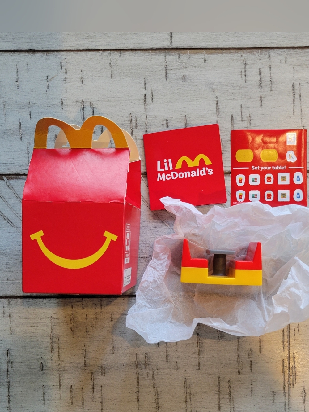 McDonald's Happy Meal Toy Booth